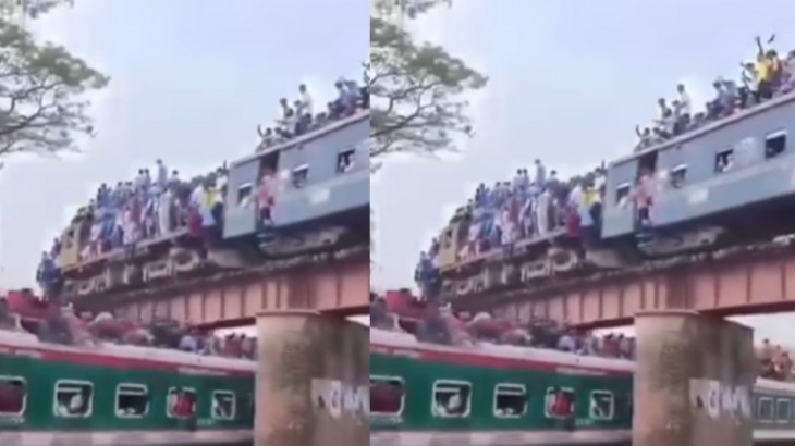 viral train video bangladesh