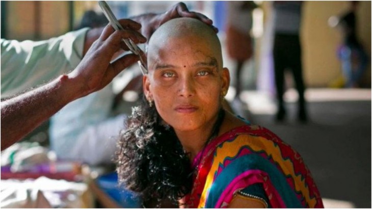 hair donation in Tirupati Balaji temple