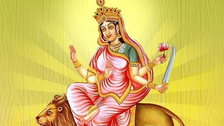 Maa Katyayani goddess of courage and strength