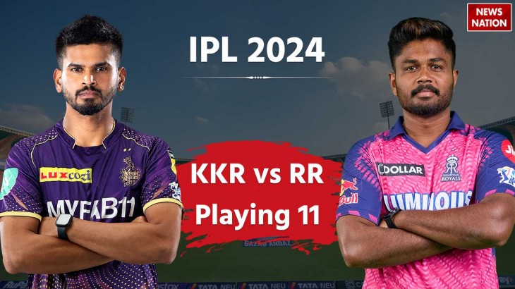 Kolkata Knight Riders vs Rajasthan Royals Playing 11