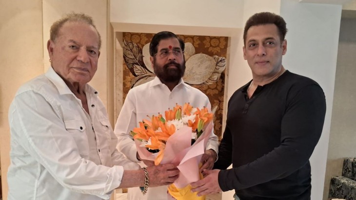 Salman Khan and CM Eknath Shinde