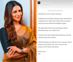 hindi-divyanka-uffer-forearm-fracture-in-accident-hubby-vivek-ak-for-privacy-ay-he-i-on-her-road-to-