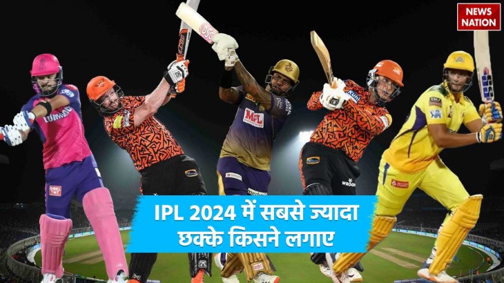 Most Sixes In IPL 2024
