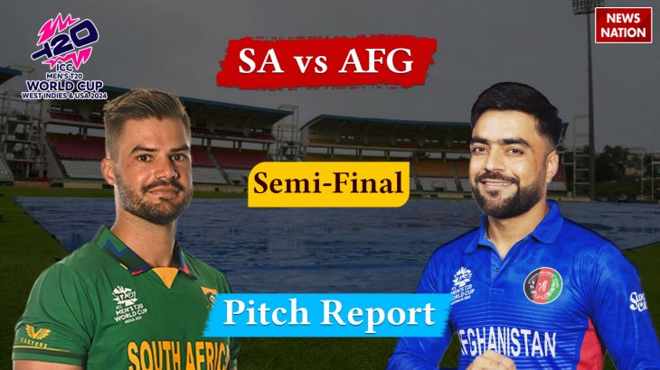 SA vs AFG Semifinal Pitch Report
