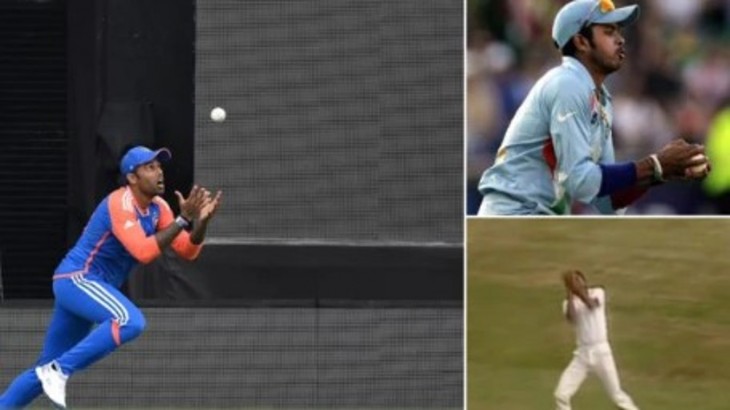 Winning Catch for Indian Team